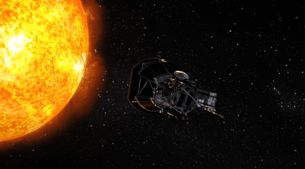 NASA Space Probe Touches the Sun illustration 1